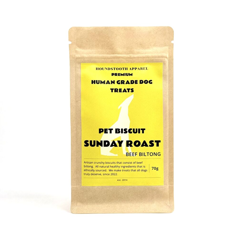 Human Grade Dog Biscuits - Sunday Roast Beef 70g