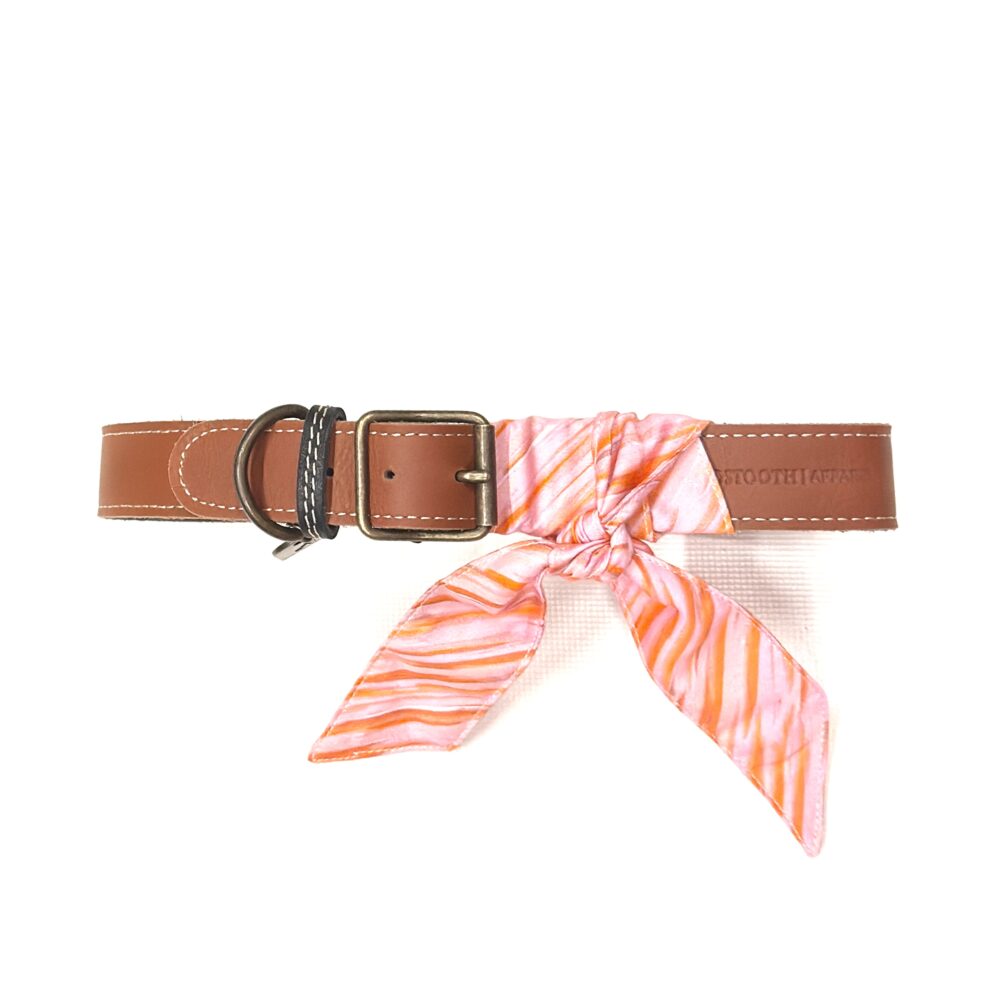 Houndstooth Apparel Premium Twilly Cotton Scarf _ SUNSET OMBRE