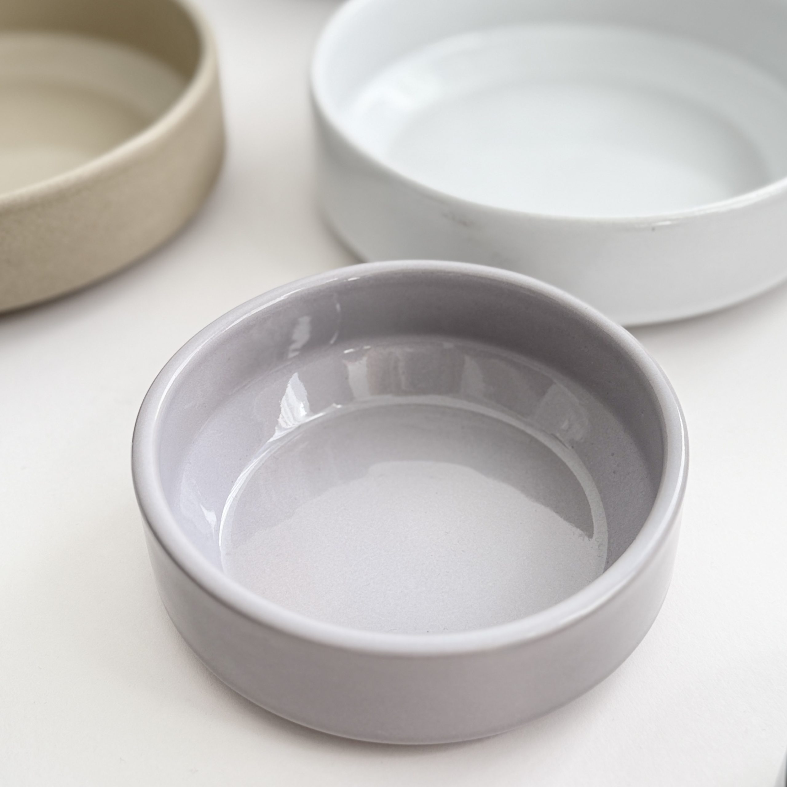 Houndstooth Apparel Modern Bowl - Handmade Grey - S - Image 5